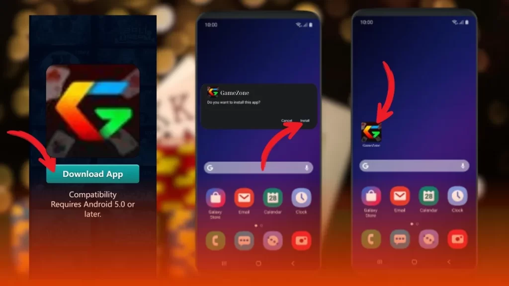 GameZone Install App Androi